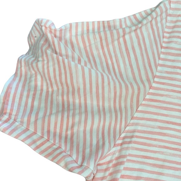 B. Draddy Golf Polo Pink + White Striped Men's Large - Picture 6 of 14